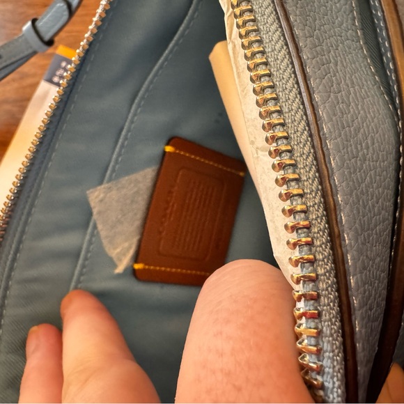 Coach Blue Crossbody Bag - Picture 6 of 7